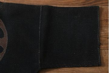 アンティーク雑貨　明治期　火消刺子半纏(刺子長袢纏)(R-041147)