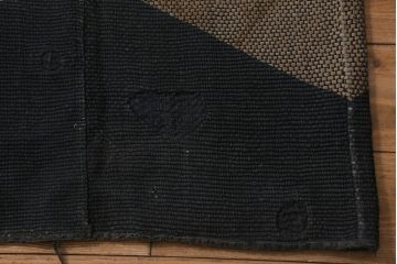 アンティーク雑貨　明治期　火消刺子半纏(刺子長袢纏)(R-041147)