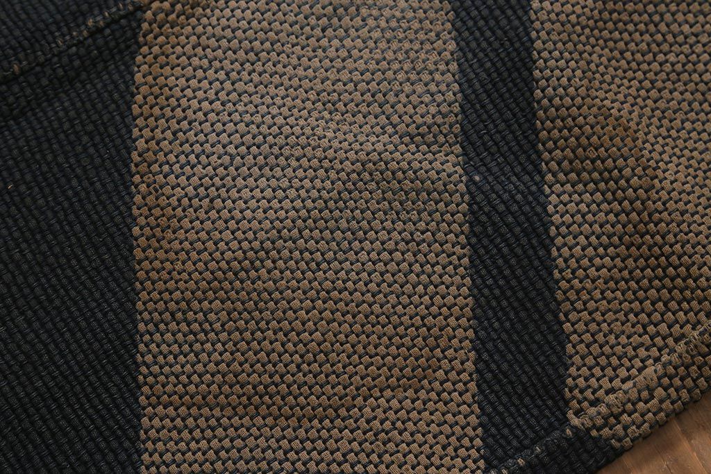 アンティーク雑貨　明治期　火消刺子半纏(刺子長袢纏)(R-041147)