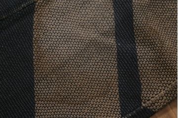 アンティーク雑貨　明治期　火消刺子半纏(刺子長袢纏)(R-041147)