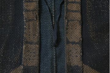 アンティーク雑貨　明治期　火消刺子半纏(刺子長袢纏)(R-041147)