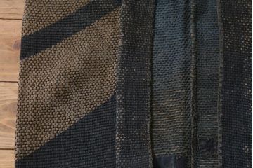 アンティーク雑貨　明治期　火消刺子半纏(刺子長袢纏)(R-041147)