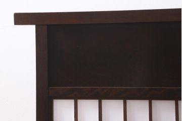 中古　松本民芸家具　和の風情が漂う障子付き衝立(つい立て、パーテーション)(R-041152)