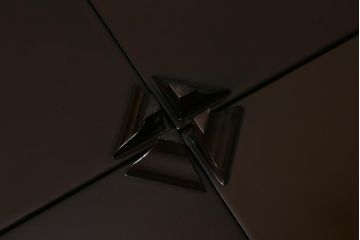 アンティーク雑貨　明治大正　廣瀬作　輪島塗木製蒔絵膳10枚(共箱、漆器)(R-041163)