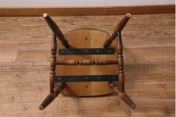 中古　飛騨産業　キツツキ　穂高シリーズ・WINDSOR　カントリースタイルにおすすめのウィンザーチェア(椅子、ダイニングチェア、ウインザーチェア)(R-041168)