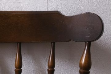中古　飛騨産業　キツツキ　穂高シリーズ・WINDSOR　カントリースタイルにおすすめのウィンザーチェア(椅子、ダイニングチェア、ウインザーチェア)(R-041169)
