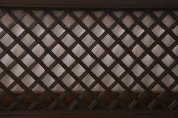 ヴィンテージ建具　昭和後期　和モダンなお部屋づくりにおすすめな欄間(明かり取り、明り取り、ビンテージ)(R-041212)