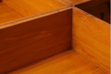 アンティーク雑貨　大正昭和初期　順慶塗が美しい木製ばんじゅう5個セット(番重、木箱)(R-041218)