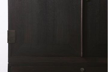 ビンテージ家具　昭和中期　総桐材　衣装盆付き　調湿性と気密性に優れた上質な桐箪笥(重ね箪笥、和タンス、衣装箪笥、桐たんす)(R-041220)