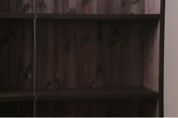 カタログ掲載品　ラフジュ工房オリジナル　見せる収納も隠す収納も同時にできるおしゃれな収納棚(オープンラック、飾り棚、本棚)(R-041226)
