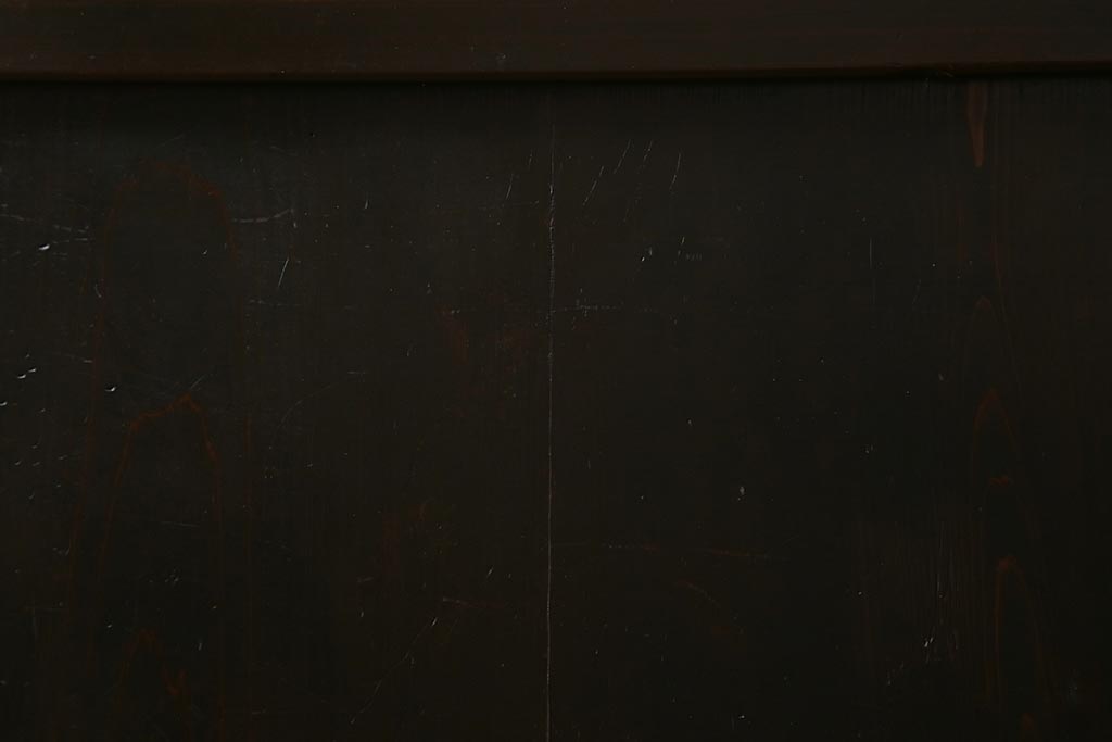 アンティーク建具　和製アンティーク　明治大正期　和の空間を高める万本格子戸2枚セット　(R-041228)