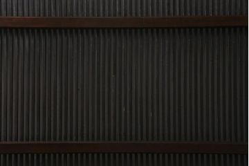 アンティーク建具　和製アンティーク　明治大正期　和の空間を高める万本格子戸2枚セット　(R-041228)