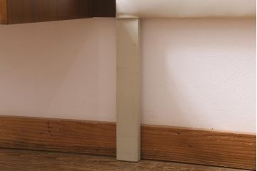 ヴィンテージ家具　G-PLAN(ジープラン)　激レア!　テーブル兼引き出し付き　おしゃれなヘッドボード(収納付きベッドヘッドボード、ビンテージ)(R-041230)