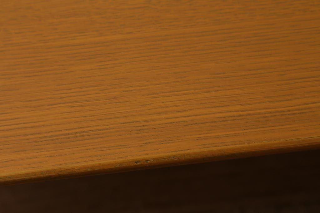 中古　日進木工　WHITEWOODシリーズ　オーバル型　温かみのある木の風合いが魅力のダイニングテーブル(定価約20万円)(6人掛け)(R-041231)