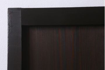 アンティーク建具　和製アンティーク　大正期　落ち着いた印象の板戸1枚(帯戸、建具)(R-041236)