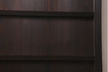 アンティーク建具　和製アンティーク　大正期　落ち着いた印象の板戸1枚(帯戸、建具)(R-041236)