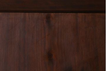 アンティーク建具　和製アンティーク　昭和初期　存在感のある佇まいが魅力の板戸2枚セット(建具、引き戸)(R-041238)