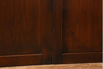 アンティーク建具　和製アンティーク　大正期　木の味わい深さが魅力の帯戸4枚セット(板戸、引き戸、建具)(R-041241)