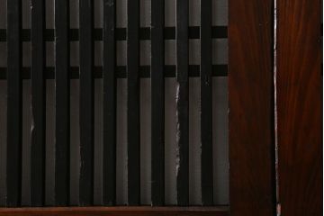 アンティーク建具　和製アンティーク　大正期　木の味わい深さが魅力の帯戸4枚セット(板戸、引き戸、建具)(R-041241)