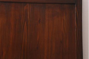 アンティーク建具　和製アンティーク　大正期　木の味わい深さが魅力の帯戸1枚(板戸、引き戸、建具)(R-041242)