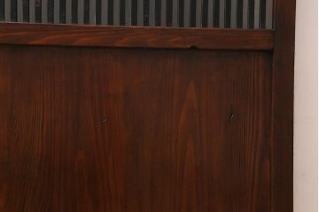 アンティーク建具　和製アンティーク　大正期　木の味わい深さが魅力の帯戸1枚(板戸、引き戸、建具)(R-041242)