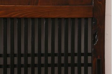 アンティーク建具　和製アンティーク　大正期　木の味わい深さが魅力の帯戸1枚(板戸、引き戸、建具)(R-041242)