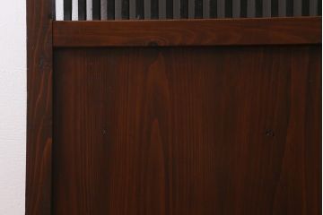 アンティーク建具　和製アンティーク　大正期　木の味わい深さが魅力の帯戸1枚(板戸、引き戸、建具)(R-041242)