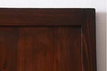 アンティーク建具　和製アンティーク　大正期　木の味わい深さが魅力の帯戸1枚(板戸、引き戸、建具)(R-041242)