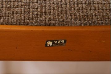 ヴィンテージ家具　カリモク家具(karimoku)　昭和後期　北欧スタイルにおすすめなチェア(ダイニングチェア、椅子、ビンテージ)(R-041247)