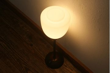 アンティーク照明　雪洞風のデザインが魅力的なスタンドライト(フロアスタンド、置き型照明)(R-041259)