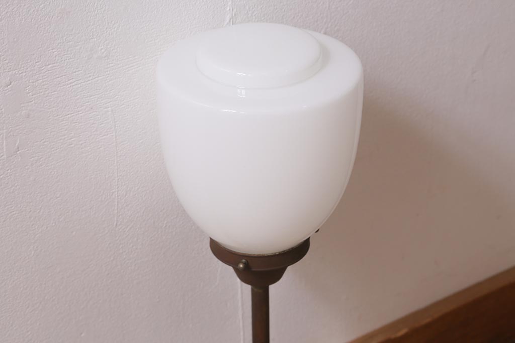 アンティーク照明　雪洞風のデザインが魅力的なスタンドライト(フロアスタンド、置き型照明)(R-041259)