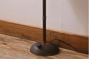 アンティーク照明　雪洞風のデザインが魅力的なスタンドライト(フロアスタンド、置き型照明)(R-041259)