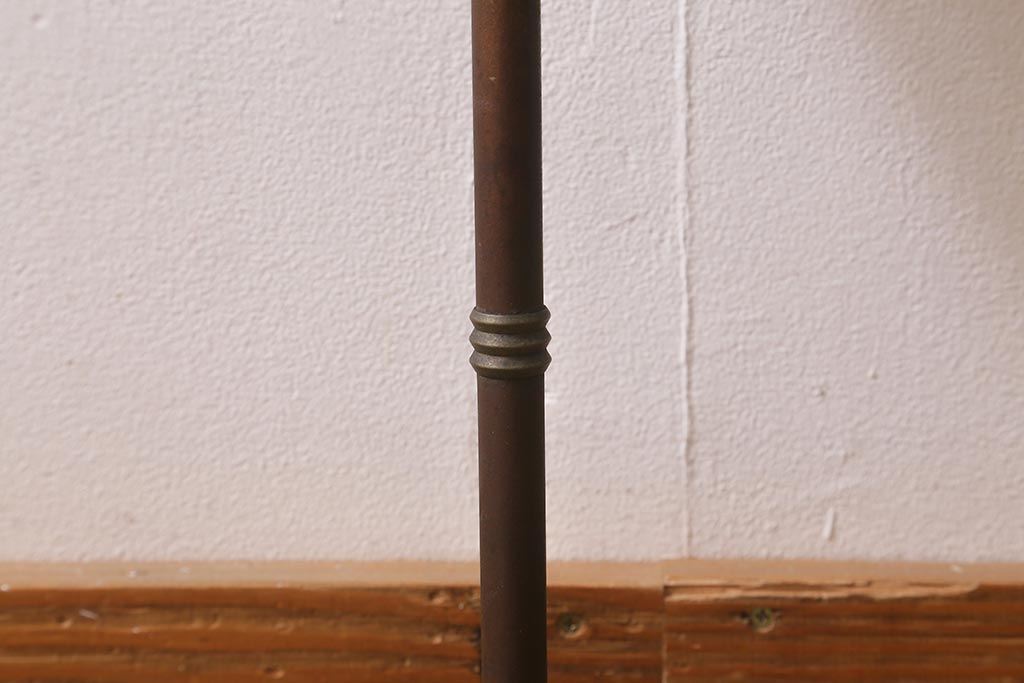 アンティーク照明　雪洞風のデザインが魅力的なスタンドライト(フロアスタンド、置き型照明)(R-041259)