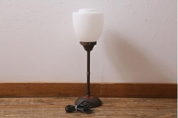 アンティーク照明　雪洞風のデザインが魅力的なスタンドライト(フロアスタンド、置き型照明)(R-041259)