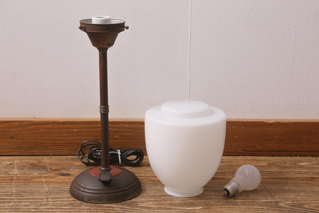 アンティーク照明　雪洞風のデザインが魅力的なスタンドライト(フロアスタンド、置き型照明)(R-041259)