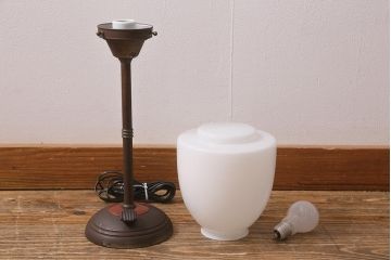 アンティーク照明　雪洞風のデザインが魅力的なスタンドライト(フロアスタンド、置き型照明)(R-041259)