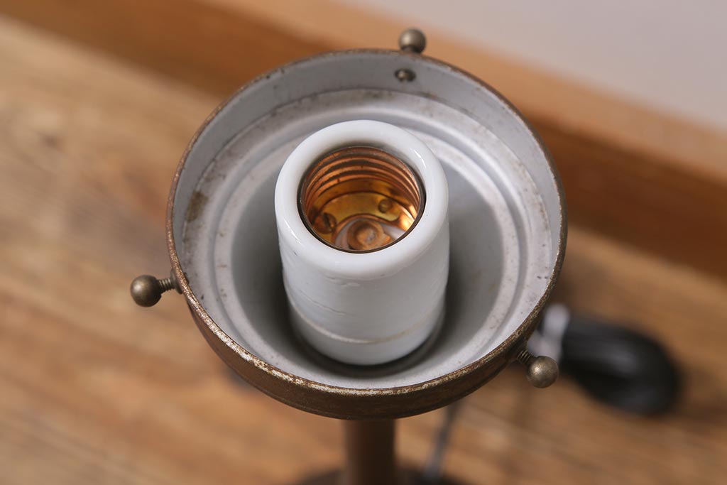 アンティーク照明　雪洞風のデザインが魅力的なスタンドライト(フロアスタンド、置き型照明)(R-041259)