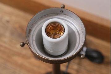 アンティーク照明　雪洞風のデザインが魅力的なスタンドライト(フロアスタンド、置き型照明)(R-041259)