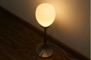 ヴィンテージ照明　レトロモダンな雪洞風スタンドライト(フロアスタンド、置き型照明、ビンテージ)(R-041260)