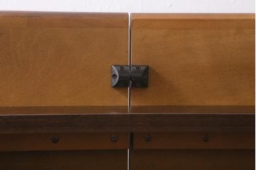 中古　飛騨産業　穂高シリーズ　キツツキマーク　エレガントな雰囲気漂うエクステンションテーブル(ダイニングテーブル、拡張式テーブル)(R-041272)