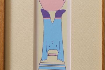 1994年　リトグラフ　な・7　サイン有り　2/50　猫3匹・ティーカップ・魚(R-041297)