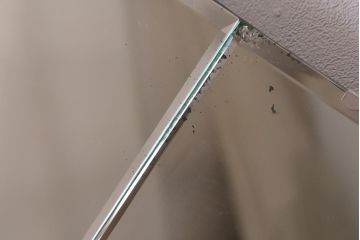 ヴィンテージ雑貨　アメリカビンテージ　空間のアクセントになるウォールミラー(壁掛け鏡)(R-041315)