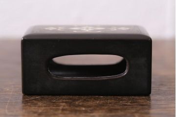 アンティーク雑貨　骨董　古美術　螺鈿細工　たばこ盆セット(煙草盆、灰皿、ケース、トレー)(R-041335)