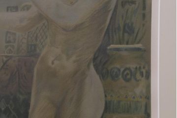 青木繁　リトグラフ　「温泉」　43/200(R-041348)