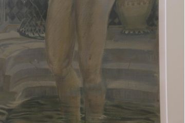 青木繁　リトグラフ　「温泉」　43/200(R-041348)