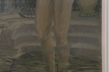 青木繁　リトグラフ　「温泉」　43/200(R-041348)