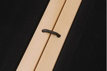 中古　美品　北海道民芸家具　洗練されたデザインが魅力的な3人掛けソファ(トリプルソファ、アームソファ)(R-041354)