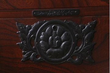 中古　伝統民芸　岩谷堂箪笥　威厳と気品が漂う衣装箪笥(整理箪笥、チェスト、引き出し)(R-041373)