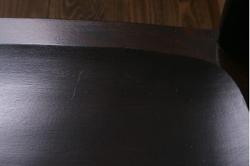 中古　松本民芸家具　シックな空間におすすめのラダーバックチェア(ダイニングチェア、椅子)(R-041392)