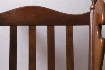 ビンテージ家具　柏木工　オールド　KMK　ブナ材　温かみのある佇まいが魅力的なロッキングチェア(アームチェア、ヴィンテージ)(R-041396)